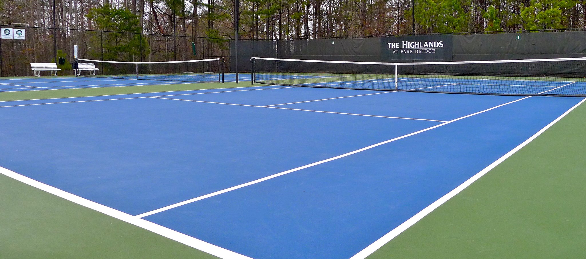 The Highlands tennis courts